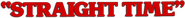 Logo of Straight Time image size 789x75