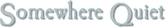 Logo of Somewhere Quiet image size 791x135