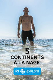 poster O5 : 5 continents à la nage