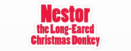 Logo of Nestor, the Long-Eared Christmas Donkey image size 800x310