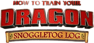 Logo of How to Train Your Dragon: Snoggletog Log image size 608x277