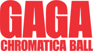 Logo of Gaga Chromatica Ball image size 547x299