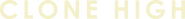 Logo of Clone High image size 2323x243