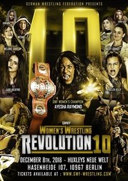 poster GWF. Women Wrestling Revolution 10