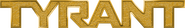Logo of Tyrant image size 2346x350