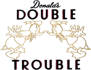 Logo of Donald's Double Trouble image size 484x370