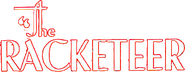 Logo of The Racketeer image size 454x177