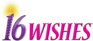 Logo of 16 Wishes image size 432x188