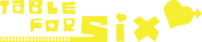 Logo of Table for Six image size 4319x907