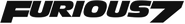 Logo of Furious 7 image size 785x102
