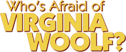 Logo of Who's Afraid of Virginia Woolf? image size 3183x1314