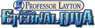Logo of Professor Layton and the Eternal Diva image size 385x117