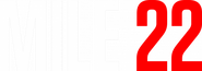 Logo of Mile 22 image size 476x168