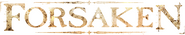 Logo of Forsaken image size 3400x647