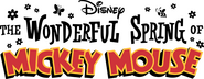 Logo of The Wonderful Spring of Mickey Mouse image size 1495x578