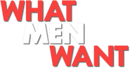 Logo of What Men Want image size 570x301