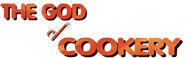 Logo of The God of Cookery image size 869x271