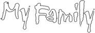 Logo of My Family image size 3954x1408