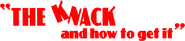 Logo of The Knack... and How to Get It image size 1119x247