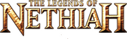 Logo of The Legends of Nethiah image size 596x183