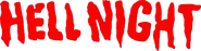 Logo of Hell Night image size 799x202