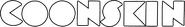 Logo of Coonskin image size 1794x266