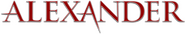 Logo of Alexander image size 792x145