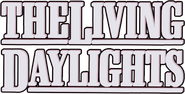 Logo of The Living Daylights image size 585x297