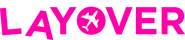 Logo of The Layover image size 1739x374