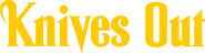 Logo of Knives Out image size 4319x1114