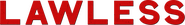 Logo of Lawless image size 2269x312