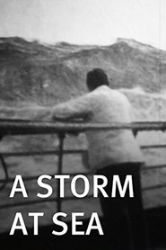 poster A Storm at Sea