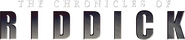 Logo of The Chronicles of Riddick image size 4305x925