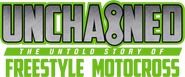 Logo of Unchained: The Untold Story of Freestyle Motocross image size 1274x529