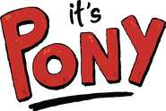 Logo of It's Pony image size 1695x1140