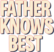 Logo of Father Knows Best image size 956x930