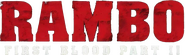Logo of Rambo: First Blood Part II image size 823x245