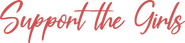 Logo of Support the Girls image size 4308x998