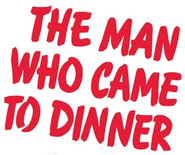 Logo of The Man Who Came to Dinner image size 795x666