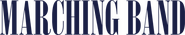 Logo of The Marching Band image size 1712x327