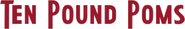 Logo of Ten Pound Poms image size 1980x310