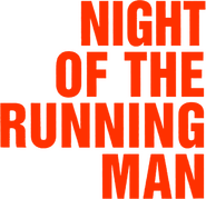 Logo of Night of the Running Man image size 551x533