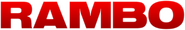 Logo of Rambo image size 1276x204