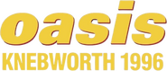 Logo of Oasis: Knebworth 1996 image size 699x298