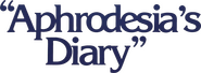 Logo of Aphrodesia's Diary image size 1485x542