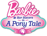 Logo of Barbie & Her Sisters in A Pony Tale image size 371x281