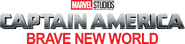 Logo of Captain America: Brave New World image size 894x214