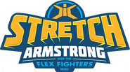 Logo of Stretch Armstrong & the Flex Fighters image size 482x268