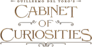 Logo of Guillermo del Toro's Cabinet of Curiosities image size 579x293