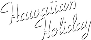 Logo of Hawaiian Holiday image size 1115x492